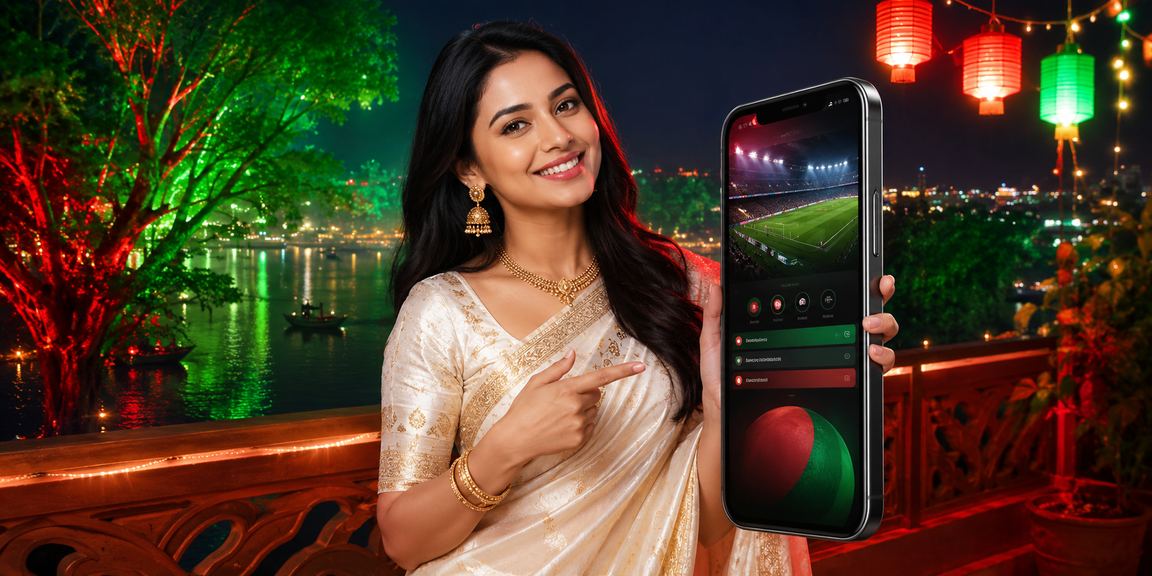 স্মার্টফোনে স্পোর্টস বেটিং এর বিশ্লেষণ দেখতে থাকা ব্যবহারকারী